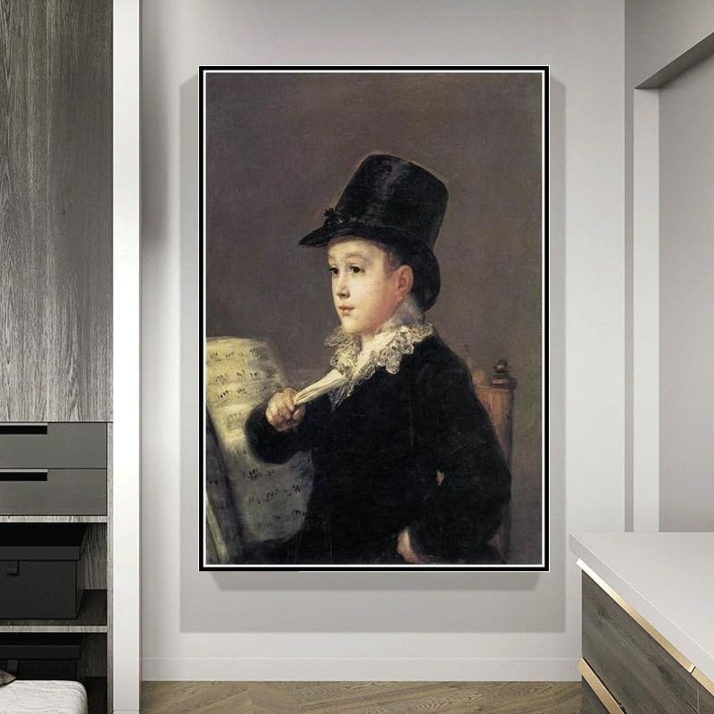 Miniatura 2 de Pintura por números para adultos, kit de pintura de Mariano Goya, pintura por Francisco Goya, kit de pintura por números para niños y adultos