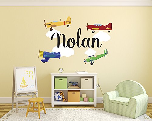 Vinilo Decorativo Aviones Personalizado para Pared miniatura 3