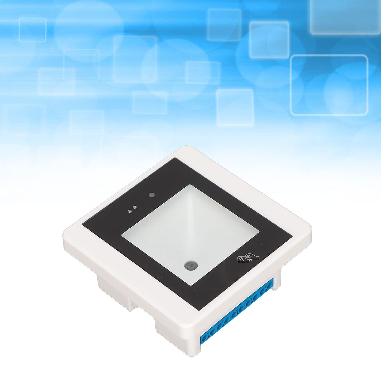 Escáner de Código de Barras Escaneo Rápido Control de Acceso QR Multiusos 1D 2D para Oficinas Comerciales, Material ABS (R35C Blanca)