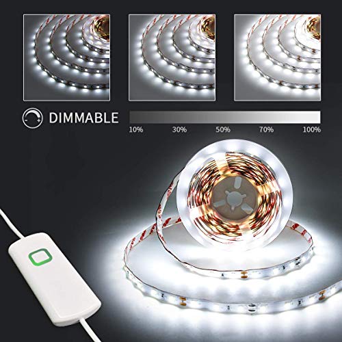 Tira Led Blanca Regulable con Control Remoto RF miniatura 3