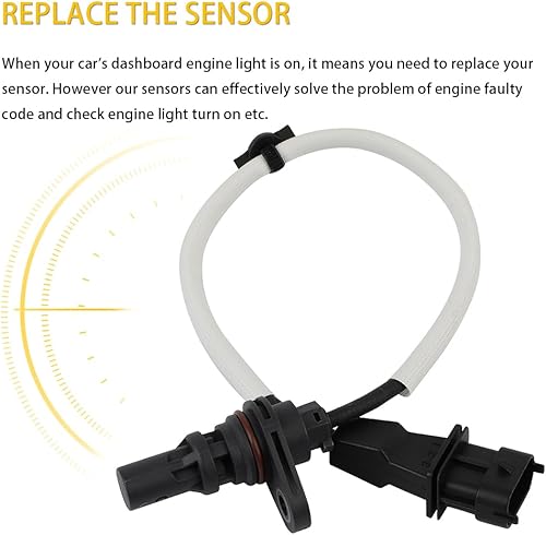 Miniatura 70 de OCPTY Sensor de posición del cigüeñal del motor (CPS) se adapta a 2006-2014 para Hyundai Sonata, 2010-2013 para Hyundai Tucson, 2010-2013 para Kia