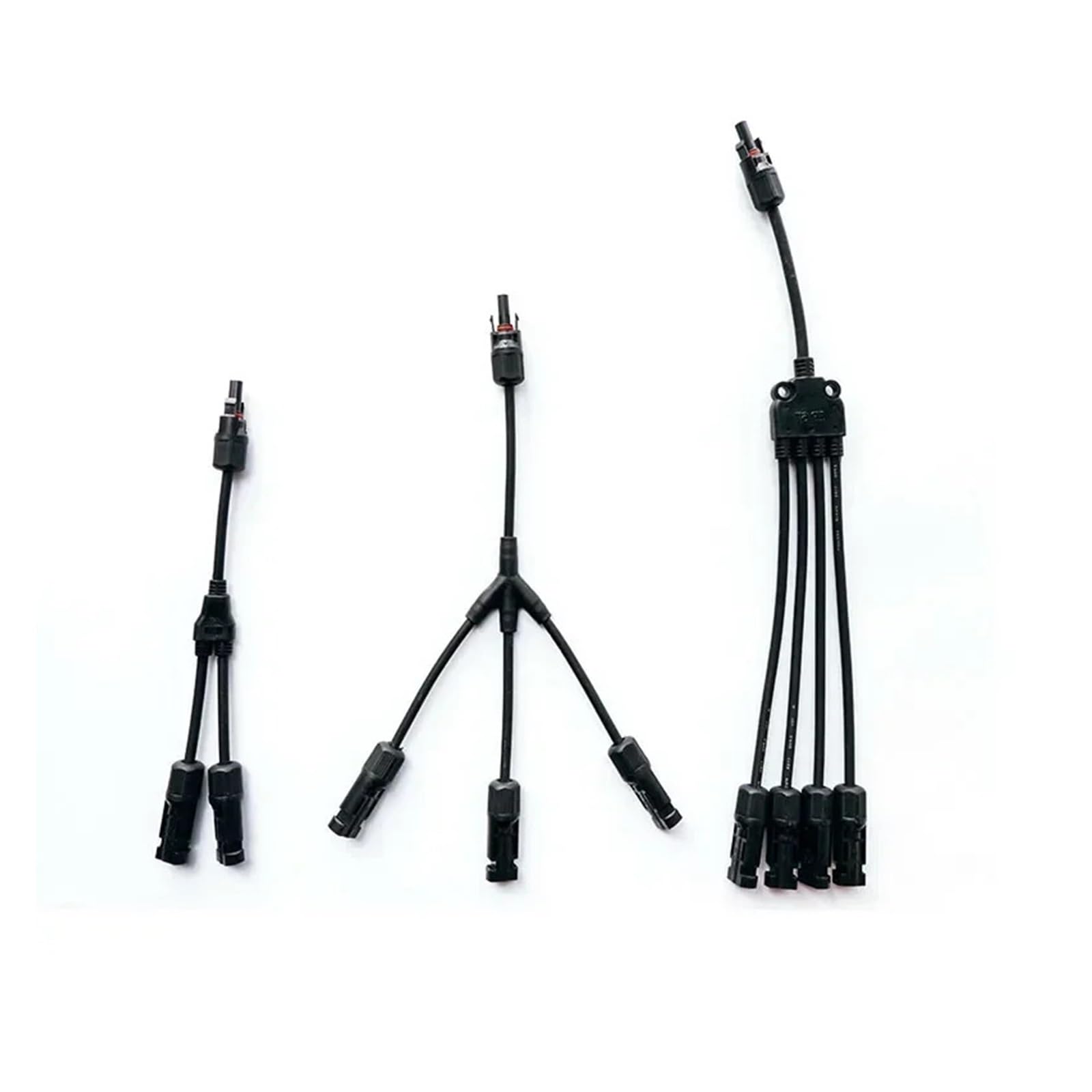 Solar-PV-Anschluss 1000 V 30 A T-Typ Y-Typ-Anschluss IP67 Männlich zu Weiblich Solar Parallel for Solarmodule und Photovoltaiksystem(MC4-Y3,5 SETS)