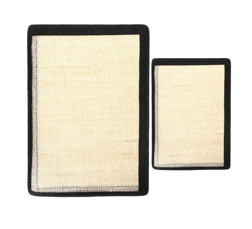 Juguete de Agarre de Gato Alfombrilla De Gato De Sisal Natural, Funda Protectora Para Sofá, Muebles, Protección Contra Arañazos, Alfombrilla Antiestrés, Protección Para Sofá Tableros Afiladores de Uña