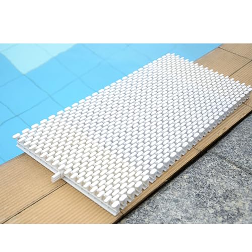 Grille d'évacuation durable pour caniveau de piscine hors sol