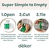 Diaper Dekor Plus Hands-Free Diaper Pail Gift Set | Just Step–Drop–Done | Doesn’t Absorb Odors | Includes 1yr of Refills | Great for Cloth Diapers | 70% Recycled Materials | EKO White #3