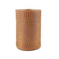 SOTEE Kupfernetz Gegen Schnecken, 12,7 cm x 12,2 m, Schneckzaun Kupfer, 100% reine Kupfer, Kupfergitterrolle für Destillation, perfekt zum Blockieren von Löchern, umweltfreundlich für Haus und Garten