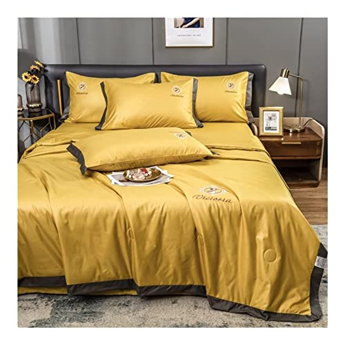 ZKDY Colcha Fresca de Verano Manta de Cama de inserción de edredón Suave y Transpirable, edredón Fresco y Delgado, edredón de Verano Ligero y liviano, Campamento de Viajes en Cama Manta de Verano Cover