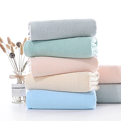 Serviette de bain très absorbante vert en fibre douce premium