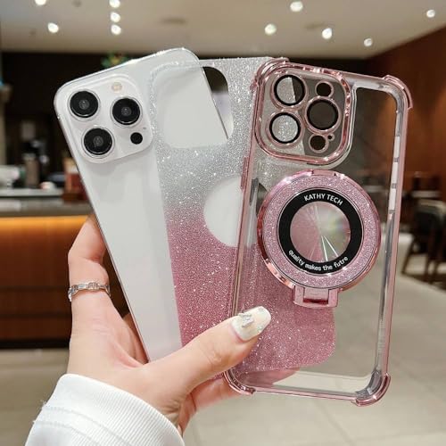 Coque de protection haut de gamme en TPU souple à paillettes pour iPhone 15 Pro Max