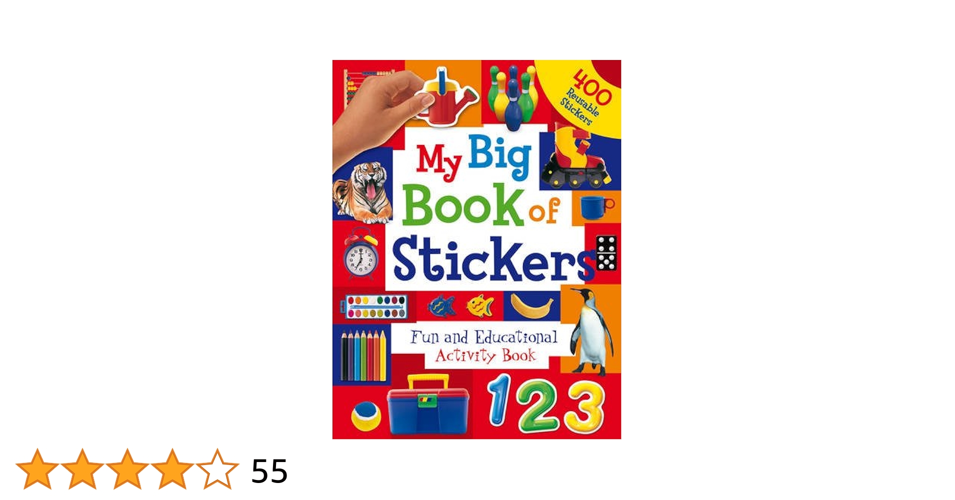 最新版 My Big Book of Words & Sticker Book My Big Book of Stickers by Hinkler (2006-12-01): Hinkler