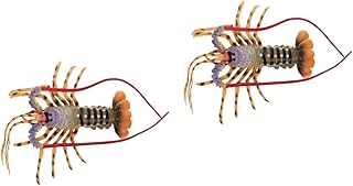 Toyvian 2 Peças Enfeites De Lagosta Simulada Decoração De Lagosta Sacos De Decoração Para Crianças Lagosta Artificial Infantil Lagosta Marinha Modelo Animal Simulado Modelo De Lagosta À