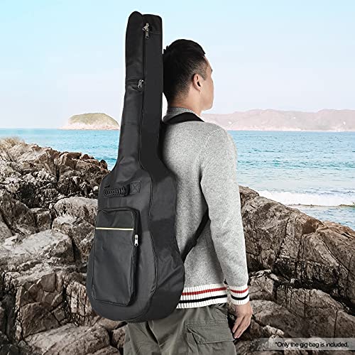 Housse de transport pour guitare acoustique de 104 cm – Étanche – Avec deux bretelles réglables – Rembourrage épais de 0… - Les Beatles, Paul McCartney, John Lennon, RIngo Starr, George Harrison Housse de transport pour guitare acoustique de 104 cm - Étanche - Avec deux bretelles réglables - Rembourrage épais de 0… – Image 8