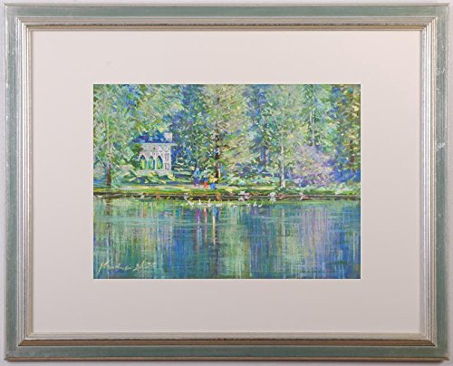 Amazon.co.jp: フィンランド 風景画 絵画 パステル画 石井清