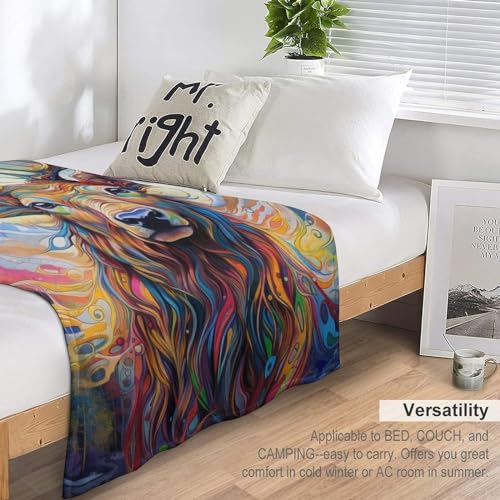 Manta de franela de alce 150x200 cm suave para sofá 7