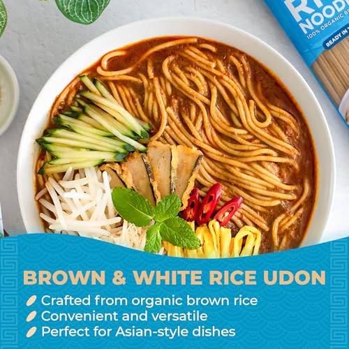 Organic Brown Udon Rice Noodles