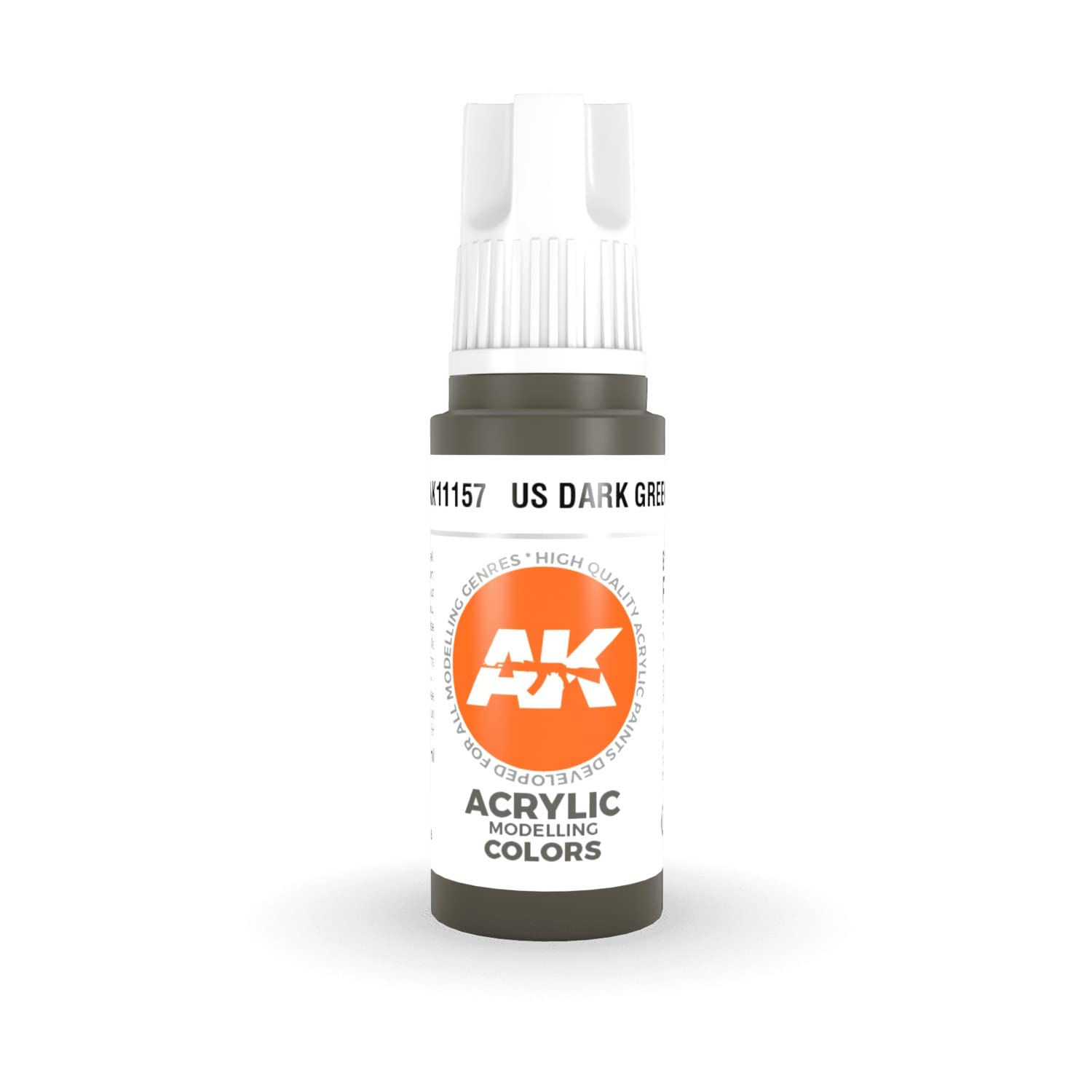 Ak Interactive Green 3Rd Gen Acrylic Us Dark 17Ml