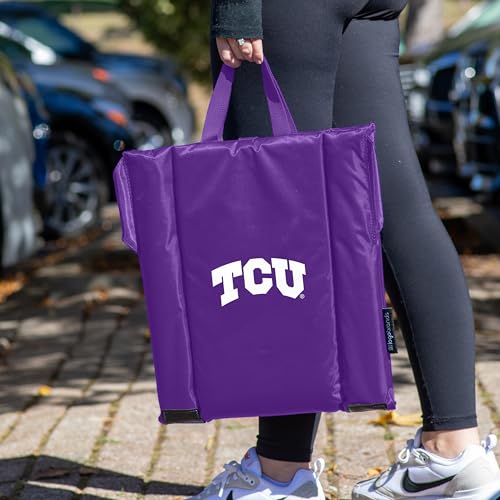 Image of Logo Brands Officially Licensed NCAA Unisex Stadium Seat, One Size, Team Color