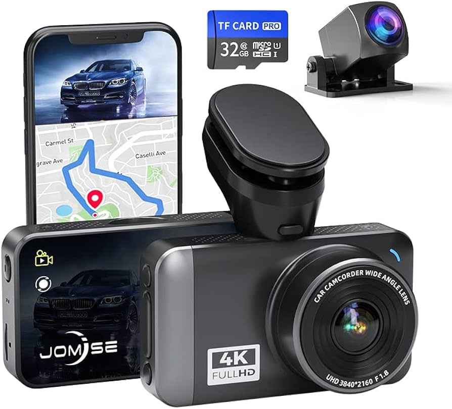 ◇前後2カメラ 4Kドライブレコーダー◇64GB SDカード 5G GPS搭載