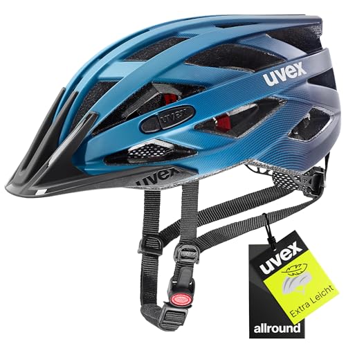 uvex i-vo cc - Leichter Allround-Helm für Damen und Herren - individuelle Größenanpassung - deep Space matt - 56-60 cm