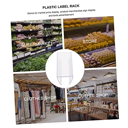 Ciieeo 300 Pezzi Porta Etichetta Scaffale Cestino