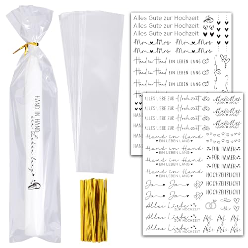 2 Blatt Kerzen Tattoos Folie Hochzeit Kerzen Aufkleber...