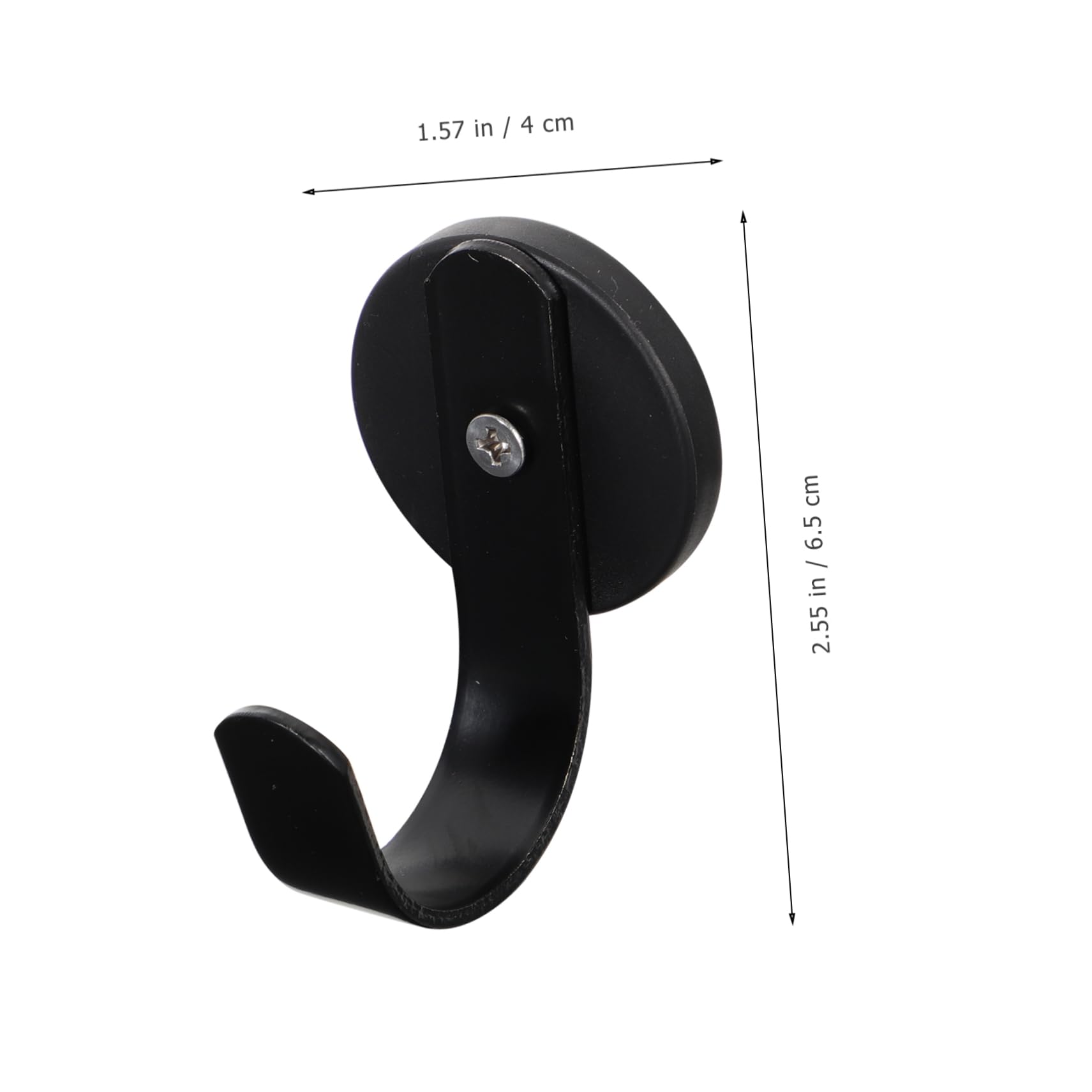SOLUSTRE 4piezas Gancho Magnético Multifuncional Soporte Para Decoraciones Toallas y Diseño Compacto y Resistente Para Colgar Coronas Llaves y Ropa Almacenamiento Práctico Hogar y Cocina
