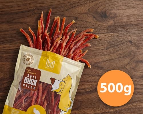 MERSJO Soft Duck Slice, weiche, schonend luftgetrocknete Entenbruststreifen für Hunde, 92 % Fleisch, 100 % natürlich… – Ansicht 4