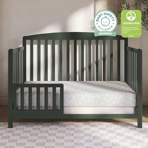 Image of Dream On Me Nap Nest Baby Crib Mattress, GREENGUARD Gold, Made in USA | Waterproof Cover, 88 Coil Spring Support, BSA Verified, ASTM & CPSC Tested, Fits Full Size Crib and Toddler Bed 52 inchx28 inchx5 inch