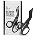 Swiss Safe EMT Trauma Shears, Heavy Duty Bandage Scissors, Military-Grade, for Emergency Trauma Kits, Black, 7.5 inch