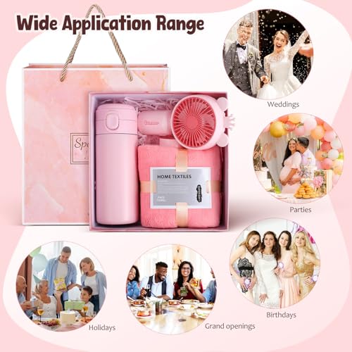 Serviette de visage ventilateur cadeaux d'anniversaire filles - 4