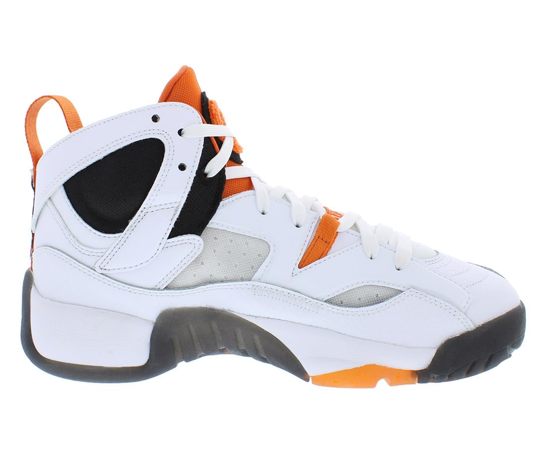 Nike Jumpman Two Trey GS Boys Shoes Size 5.5, Color: White/Starfish/Black