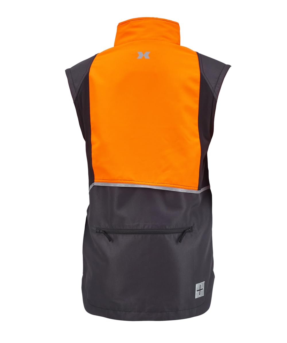 KOX Forstjacke Transform Anthrazit/Orange Größe 54/56