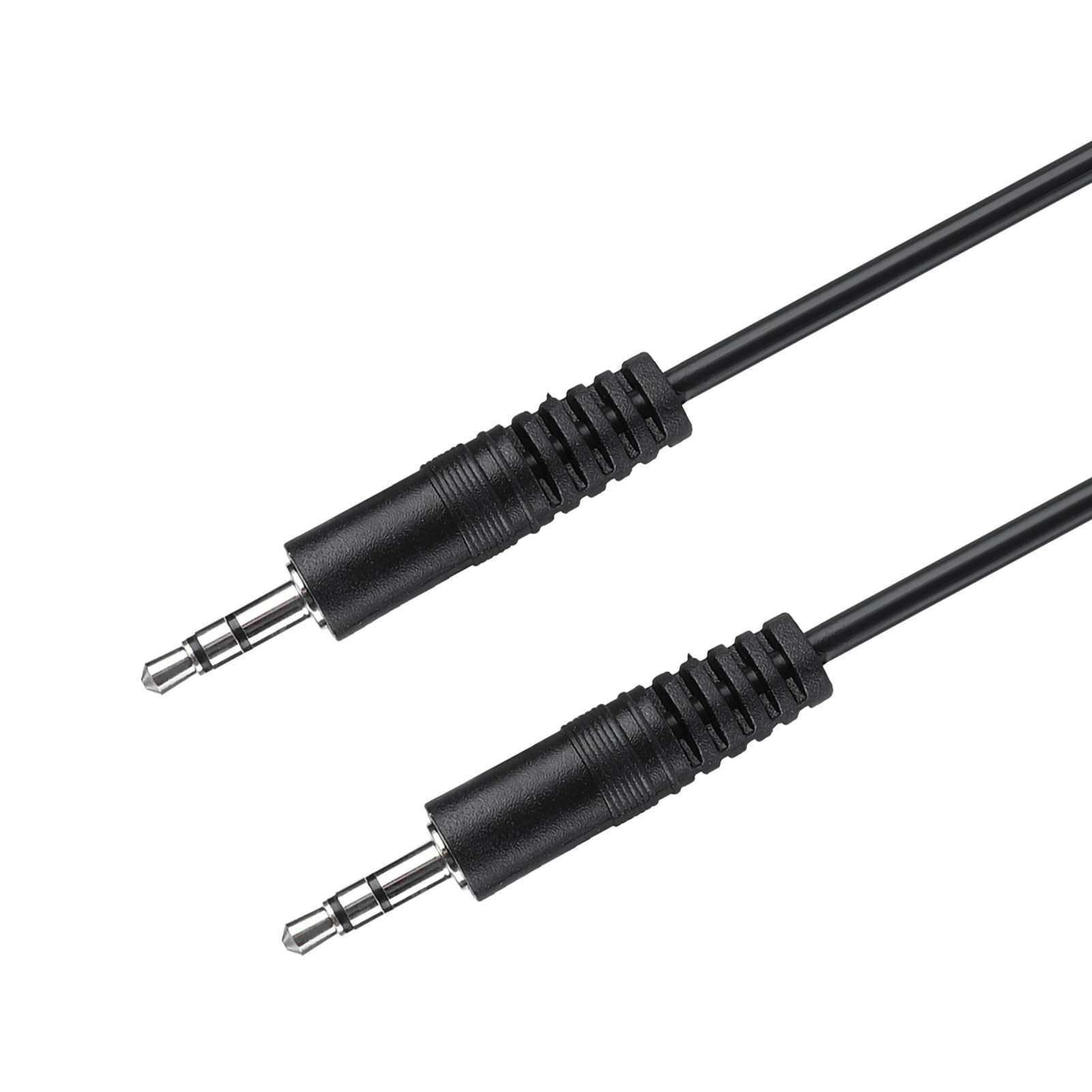 KANASI Câble audio blindé mâle à mâle en cuivre de 3,5 mm, cordon auxiliaire pour haut-parleurs et casque 30 m (30m)