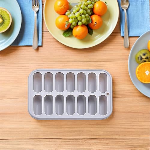 Molde de silicón para cubitos de hielo multiusos DOITOOL miniatura 5