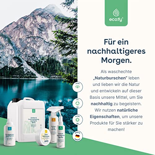 Imprägnier-Waschmittel eco:fy für Funktionskleidung im Doppelpack