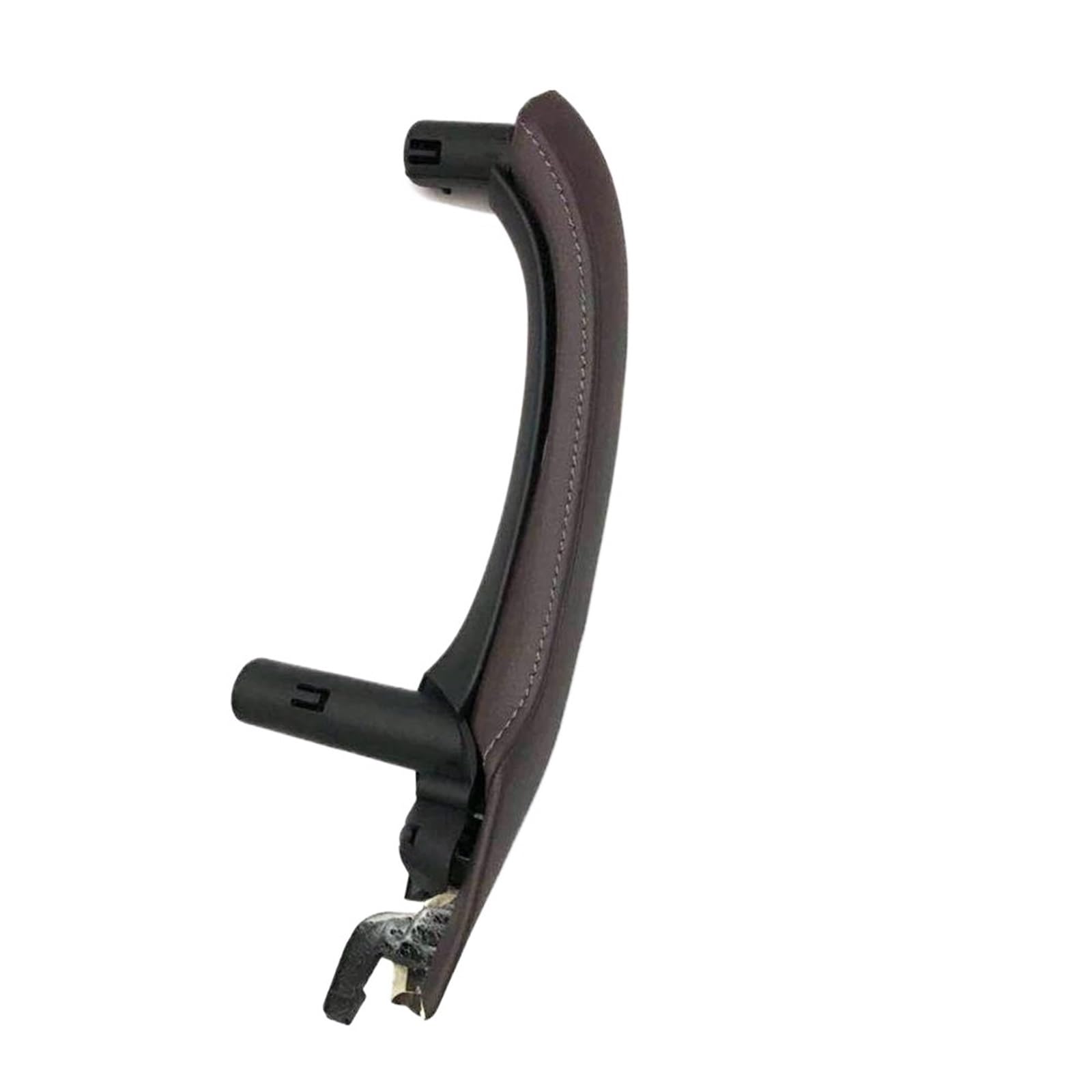 LVXVMOZEOK Interior Door Handle Armrest for X3 for X4 for F25 for F26 2010-2016 LHD RHD Interior Door Pull Handle with Leather Cover Trim Full Set(Left Handle Moka)