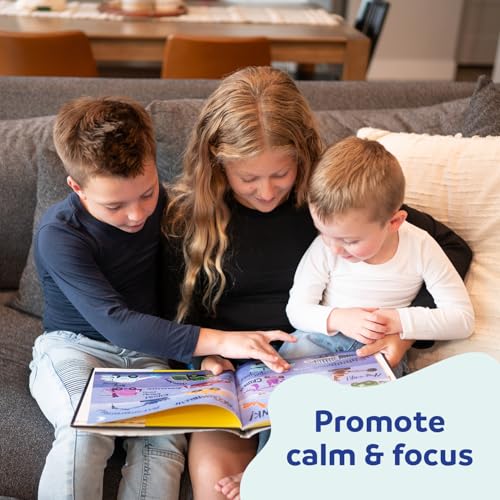 Fun and Function Sens-ational Hip Hugging Tee - Long Sleeve Compression Shirt for Boys & Girls - Sensory Compression Shirt for Kids & Teens - Navy - X-Small - Image 5