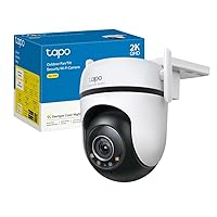 Tapo 2K 4MP Telecamera WiFi Esterno Visione Notturna a Colori Starlight