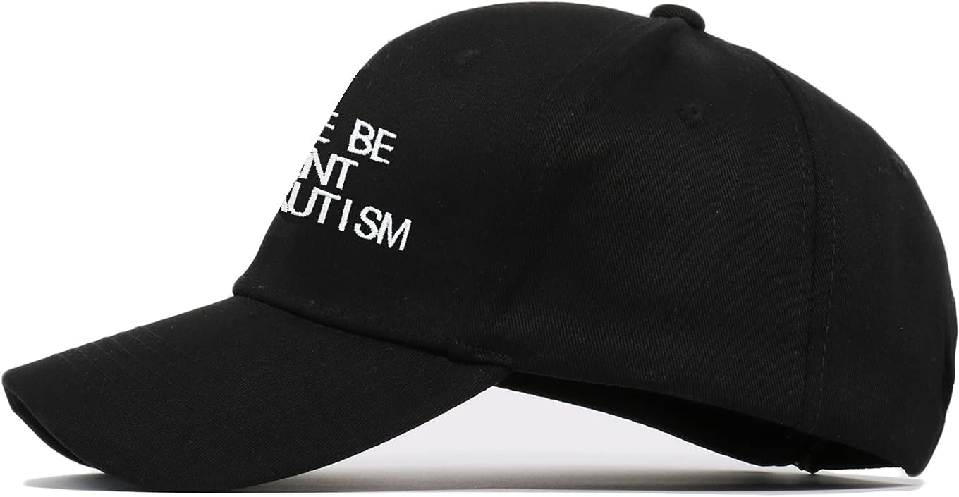 Cotton Unisex Please Be Patient I Have Autism Baseball Cap，Adjustable Dad Hat - Image 4