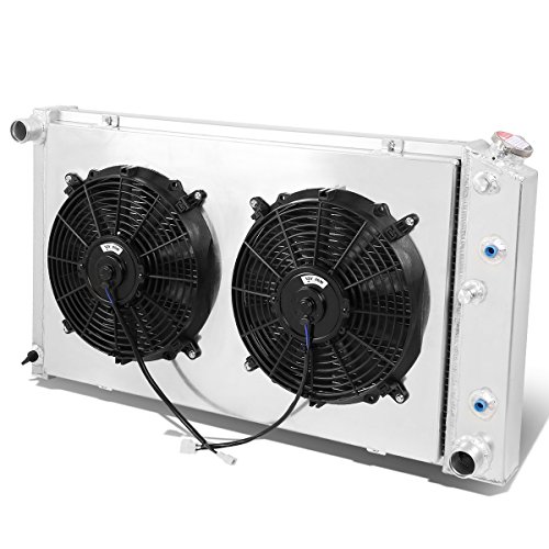 Replacement for gm engine model aluminum 3-row racing cooling rad…