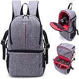 Praktisch - Das Kamerastativ kann an der linken Seite des Rucksacks aufgehängt werden, was Ihnen mehr Komfort bietet.