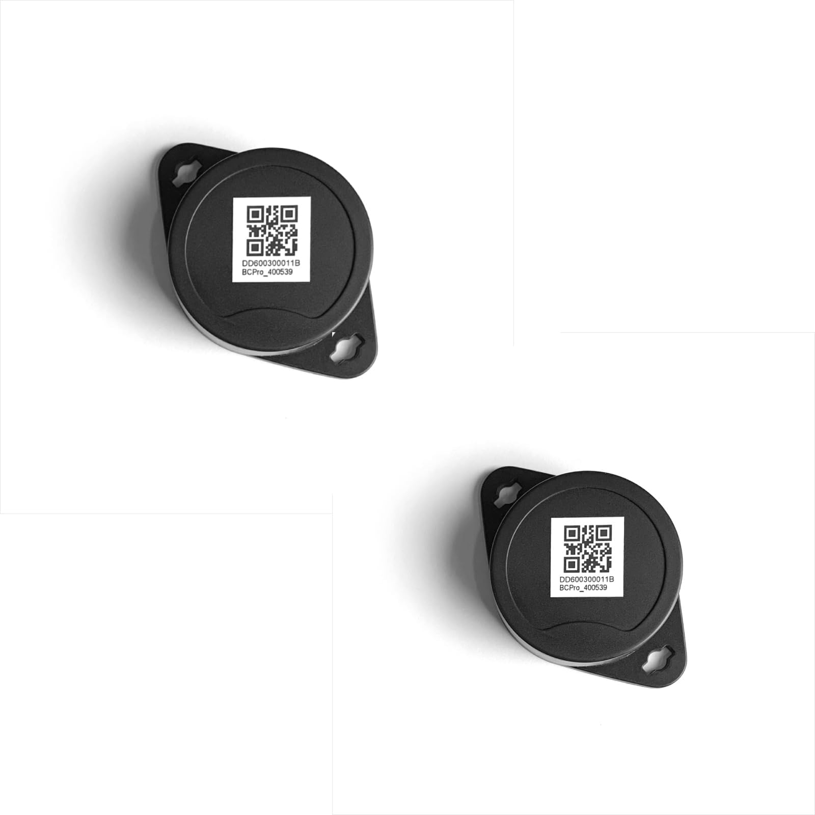 Blue Charm Beacons - Long Range Phy (300m) Water-Resistant BLE iBeacon (BC04P-MultiBeacon) - w/Adjustable Movement Sensor (2 Pack)