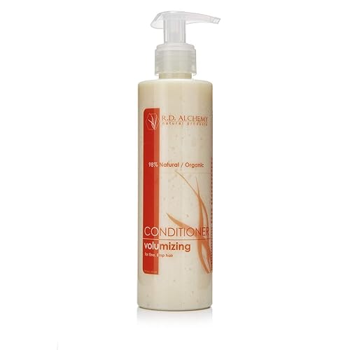 RD Alchemy - Acondicionador voluminizador 98% natural y orgánico - Espesa, rellena y da volumen al cabello naturalmente mientras acondiciona e