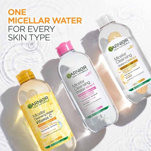 Image of Garnier Vitamin C Micellar Cleansing Water- For Bright Skin, 400ml