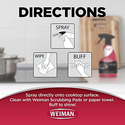 Weiman 70PK2 Cooktop Daily Cleaner & Polish For Ceramic; Glass thumb #6