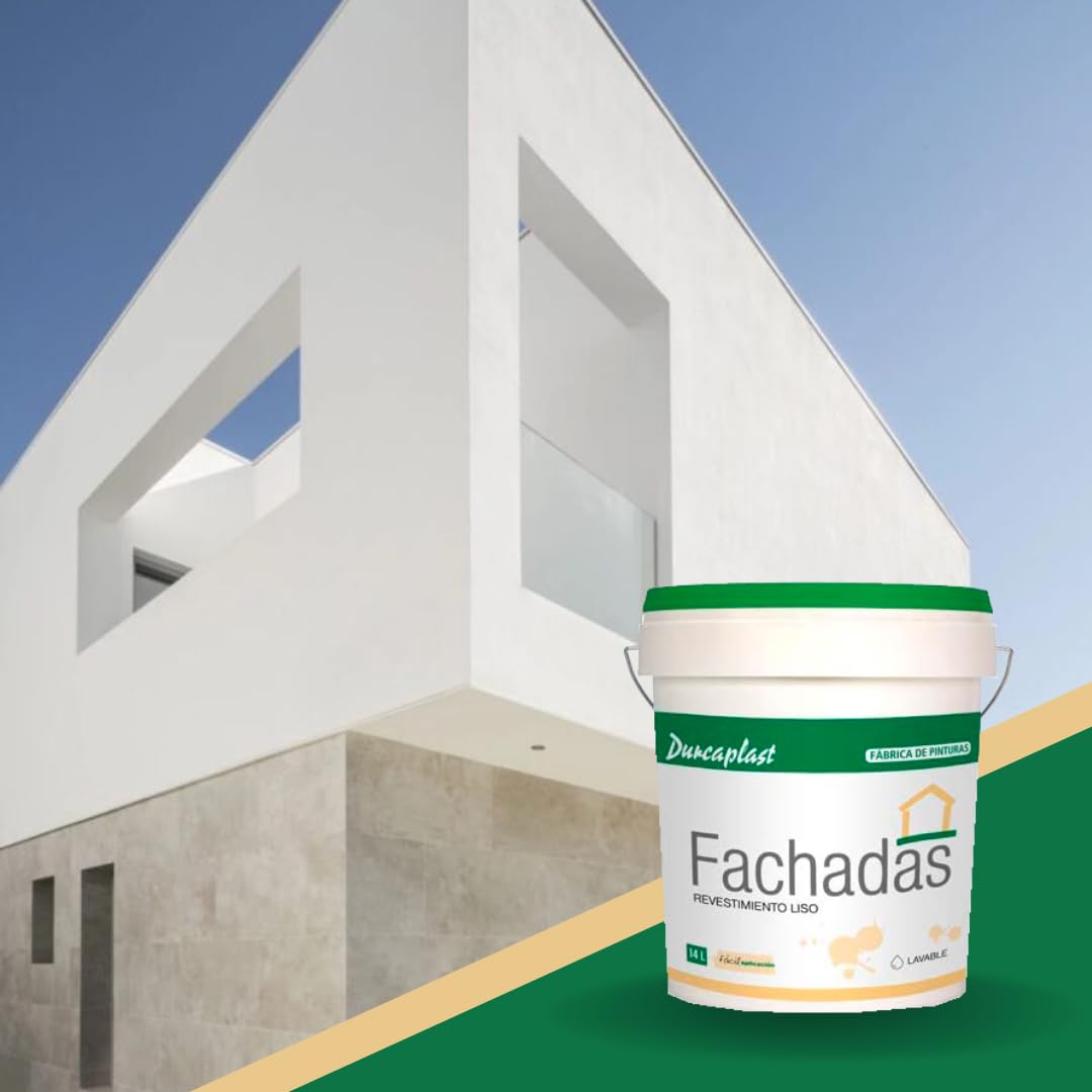 PINTURA FACHADAS Petrea lisa-60 Revestimiento de fachadas color blanco mate. Extraordinaria resistencia al roce, máxima resistencia a la intemperie y al envejecimiento.(4L)