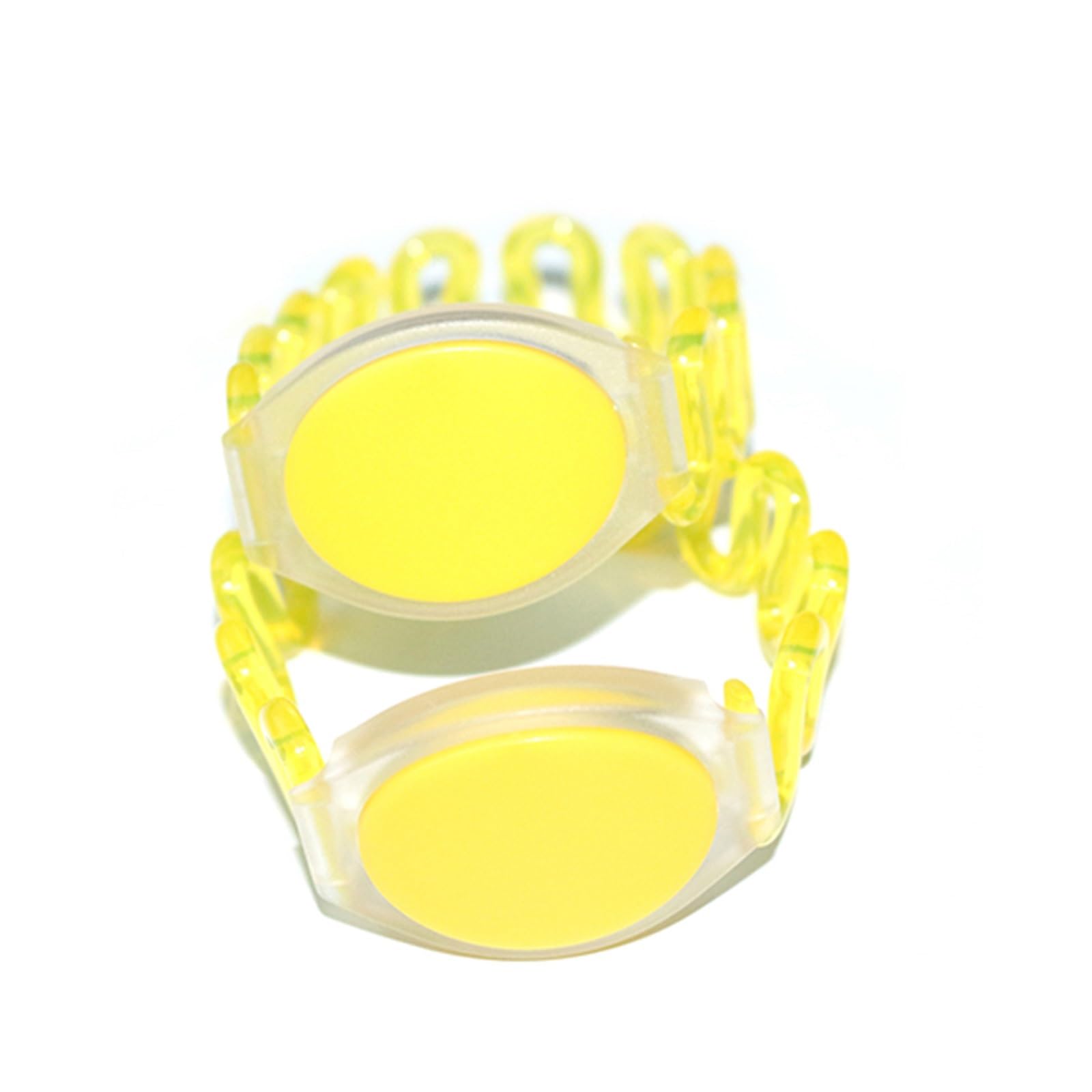 5pcs/lot 125Khz ID EM4100 TK4100 RFID Smart Wristband Silicone Electronic Bracelet Wrist Band NFC Waterproof(Yellow)