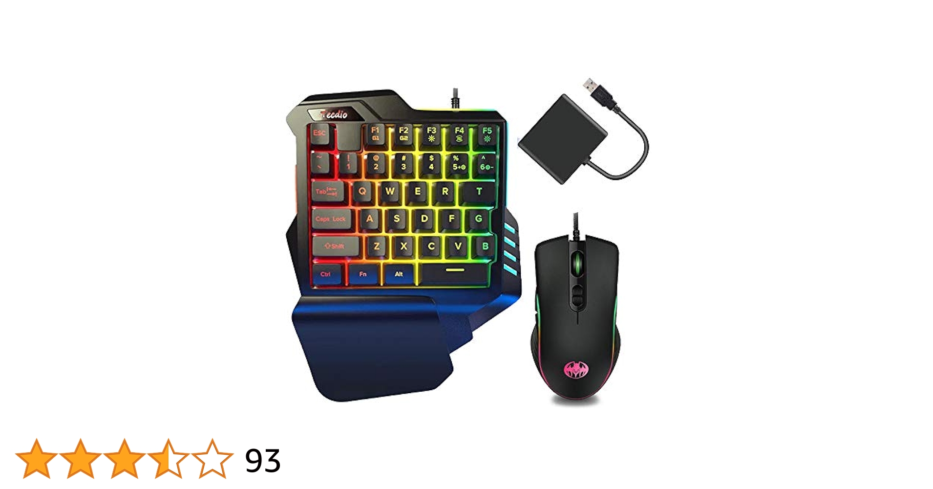 ゲーム用キーボード、マウス、コンバーター Amazon.co.jp: SOINK 片手キーボード マウス コンバーター