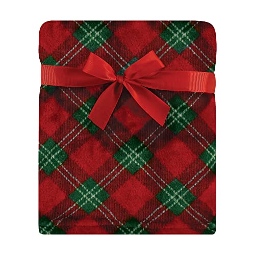 Image of Hudson Baby Unisex Baby Plush Blanket with Security Blanket, Mrs. Claus, One Size