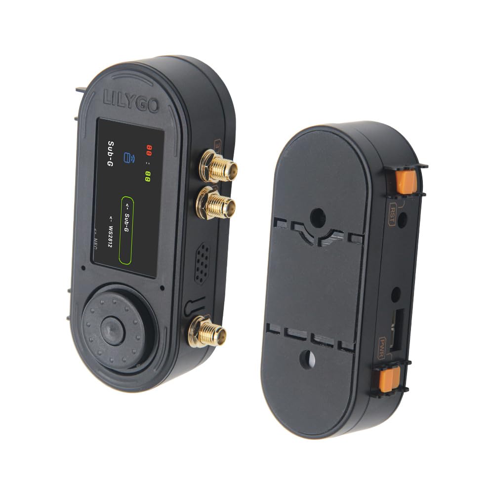 LILYGO T-Embed CC1101 Plus ESP32-S3 Mikrofon TTGO Płyta rozwojowa 1,9-calowy ekran LCD TFT IPS ST7789V antena zewnętrzna czarny